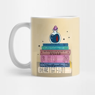 Witch and Wizard Spell Books Mug